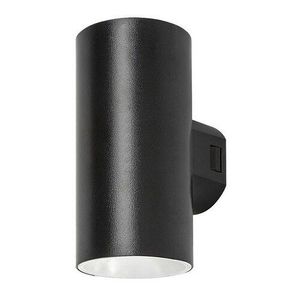 Rabalux 77155 venkovní nástěnné LED svítidlo Urfa, 18W, IP65, černá, 16 cm obraz
