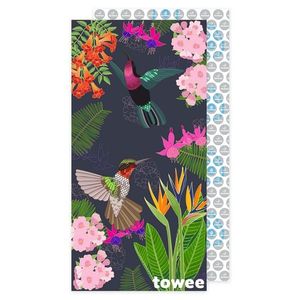 Towee Rychleschnoucí osuška FLORAL, 80 x 160 cm obraz