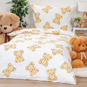 4Home Bavlněné povlečení Teddies, 140 x 200 cm, 70 x 90 cm obraz