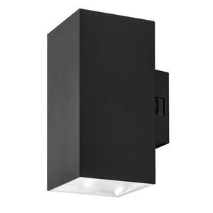 Rabalux 77157 venkovní nástěnné LED svítidlo Urfa, 18W, IP65, černá, 16 cm obraz