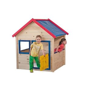Woody Zahradní domeček s barevným lemováním obraz