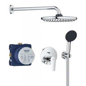 GROHE Start Edge Sprchový set pod omítku, průměr 25 cm, 2 proudy, chrom 25293000 obraz