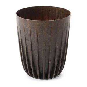 DekorStyle Květináč STRIPPED ECO VI 25 cm zelený obraz