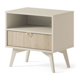 Piaski Noční stolek Forest II 54 cm béžový obraz