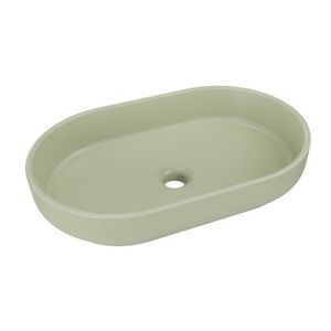 Comad Umyvadlo na desku RIVER II 55 cm olivové obraz