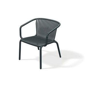 Prosperplast Zahradní křeslo BRENES 67x62, 5x74 cm uhelně šedé obraz