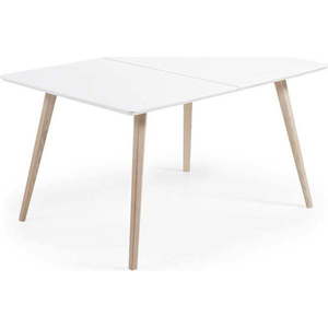 Rozkládací jídelní stůl s přídavnou deskou 90x140 cm Eunice – Kave Home obraz