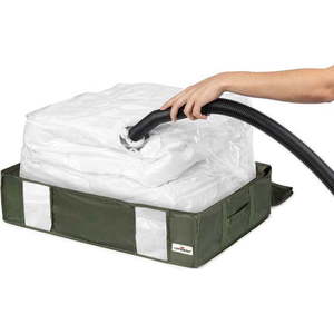 Zelený úložný box Compactor Oxford, 145 l obraz