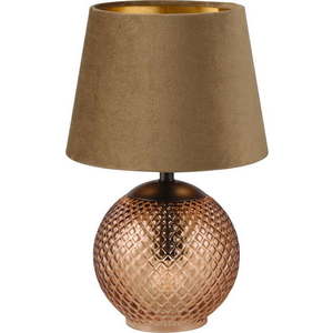 Stolní lampa v bronzové barvě (výška 29 cm) Jonna – Trio obraz