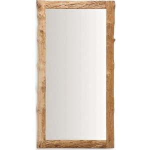Nástěnné zrcadlo s dřevěným rámem 105x200 cm Ibro – Kave Home obraz