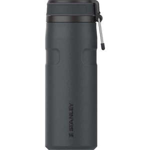 Černá termoska 470 ml The IceFlow™ Bottle Twist Flip Black – Stanley obraz