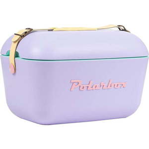 Fialový chladicí box 12 l Classic Rainbow – Polarbox obraz