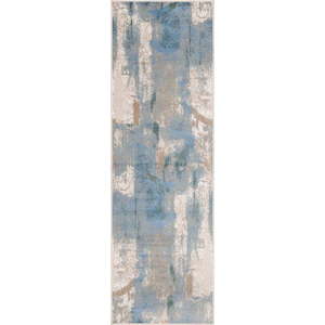 Světle modrý běhoun 80x250 cm Sensi Zashi – FD obraz