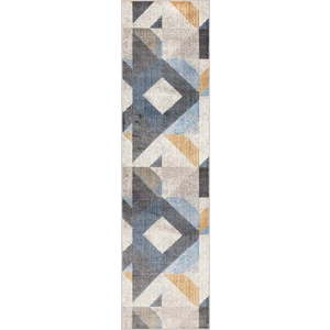 Světle šedý běhoun 80x300 cm Soft Halleby – FD obraz