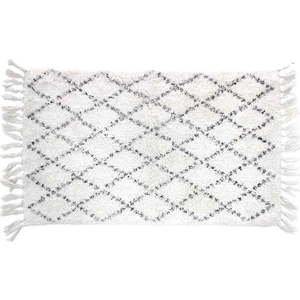 Bílá koupelnová předložka 50x80 cm Latika – douceur d'intérieur obraz