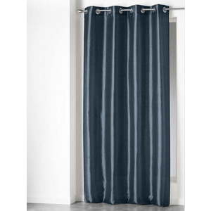 Tmavě modrý závěs z mikrosaténu 140x240 cm Shana – douceur d'intérieur obraz