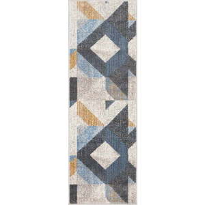Světle šedý běhoun 67x200 cm Soft Halleby – FD obraz