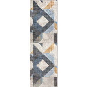 Světle šedý běhoun 80x250 cm Soft Halleby – FD obraz