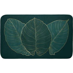 Tmavě zelená koupelnová předložka 45x75 cm Jade – douceur d'intérieur obraz