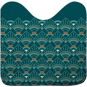WC koupelnová předložka v petrolejové barvě 45x45 cm Imperia – douceur d'intérieur obraz