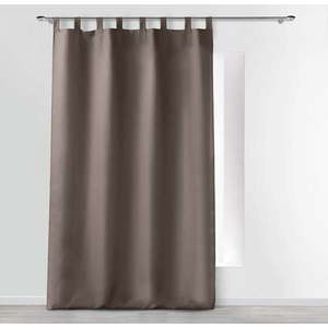 Hnědý závěs 140x260 cm Essentiel – douceur d'intérieur obraz