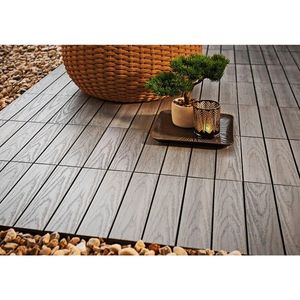 Ambia Garden TERASOVÁ DLAŽDICE, barvy stříbra, tmavě šedá obraz