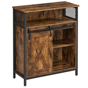 Boxxx KOMODA, hnědá, černá, 70/80/30 cm obraz