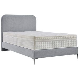 MID.YOU POSTEL BOXSPRING, 140/200 cm, textil, kompozitní dřevo, světle šedá obraz