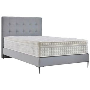 MID.YOU POSTEL BOXSPRING, 140/200 cm, textil, kompozitní dřevo, světle šedá obraz