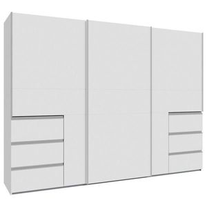 Carryhome SKŘÍŇ S POSOUVACÍMI DVEŘMI, bílá, 270/200/61 cm obraz