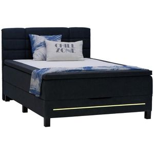 Carryhome POSTEL BOXSPRING, 140/200 cm, textil, antracitová obraz