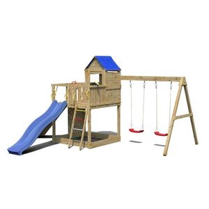Marimex | Dětské hřiště Marimex Play Basic 014 + zelená skluzavka | 11640645 obraz