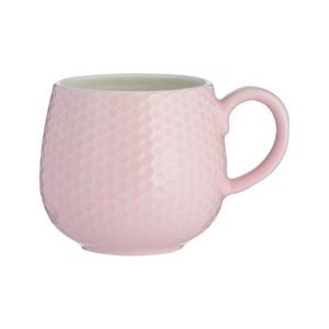 Mason Cash Impressions Mugs hrnek Honeycomb, 350 ml, růžový 2002.105 obraz