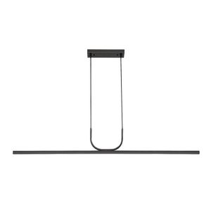 Rabalux Černé závěsné LED svítidlo Elia 1200mm 25W 72127 obraz