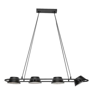 Rabalux Černé závěsné LED svítidlo Odiss 1000mm 36W 72218 obraz