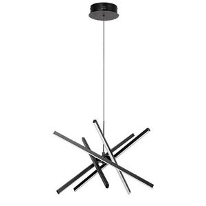 Rabalux Černé závěsné LED svítidlo Matilde 560mm 48W 72267 obraz
