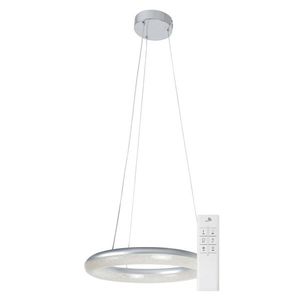 Rabalux Chromové závěsné LED svítidlo Georgina 400mm 24W CCT s DO 2565 obraz