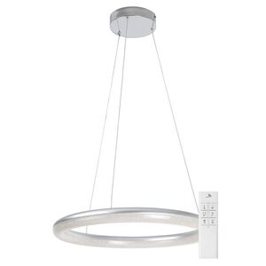 Rabalux Chromové závěsné LED svítidlo Georgina 600mm 36W CCT s DO 2566 obraz