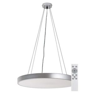 Rabalux Stříbrné závěsné LED svítidlo Tesia 600mm 60W CCT s DO 71042 obraz