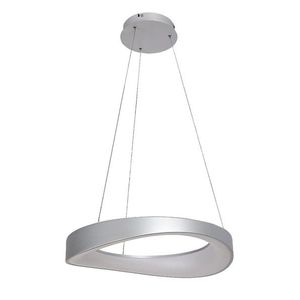 Rabalux Stříbrné závěsné LED svítidlo Iliana 520mm 56W 72236 obraz