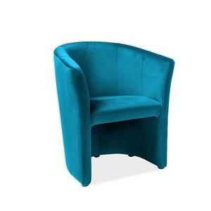 Signal Křeslo TM-1 Velvet Barva: Tyrkysová / Bluvel 85 obraz