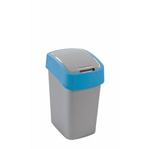 CURVER Odpadkový koš FLIP BIN 25l | stříbrná / modrá obraz