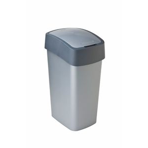 CURVER Odpadkový koš FLIP BIN 45l | stříbrná / šedá obraz