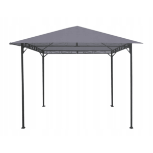 Chomik Zahradní altán GAZEBO | šedá 3 x 3 m obraz