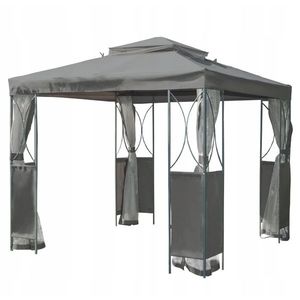 Chomik Zahradní altán GAZEBO s moskevkou | šedá 250 x 250 cm obraz