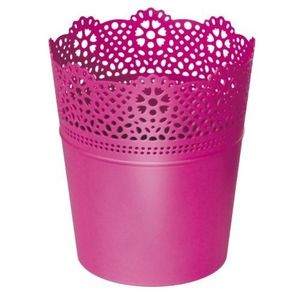 Prosperplast Květináč s krajkou Lace fuchsie, varianta 16 cm obraz