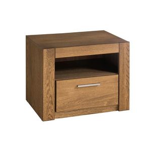Szynaka Noční stolek Velvet II 79 54 cm z masivu dub Rustikal obraz
