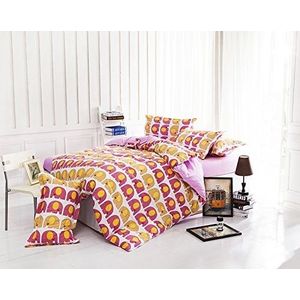 Povlečení z mikrovlákna DecoKing CUTEELEPHANTS, velikost 200x220+80x80*2 obraz