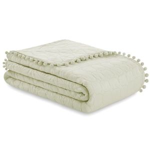 Přehoz na postel AmeliaHome Meadore III krémový, velikost 220x240 obraz