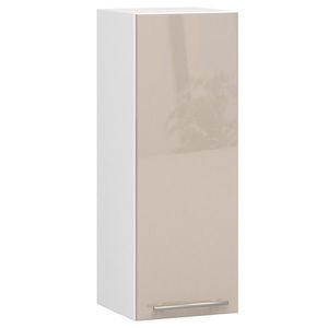 Ak furniture Závěsná kuchyňská skříňka Olivie W 30 cm bílá/cappuccino obraz